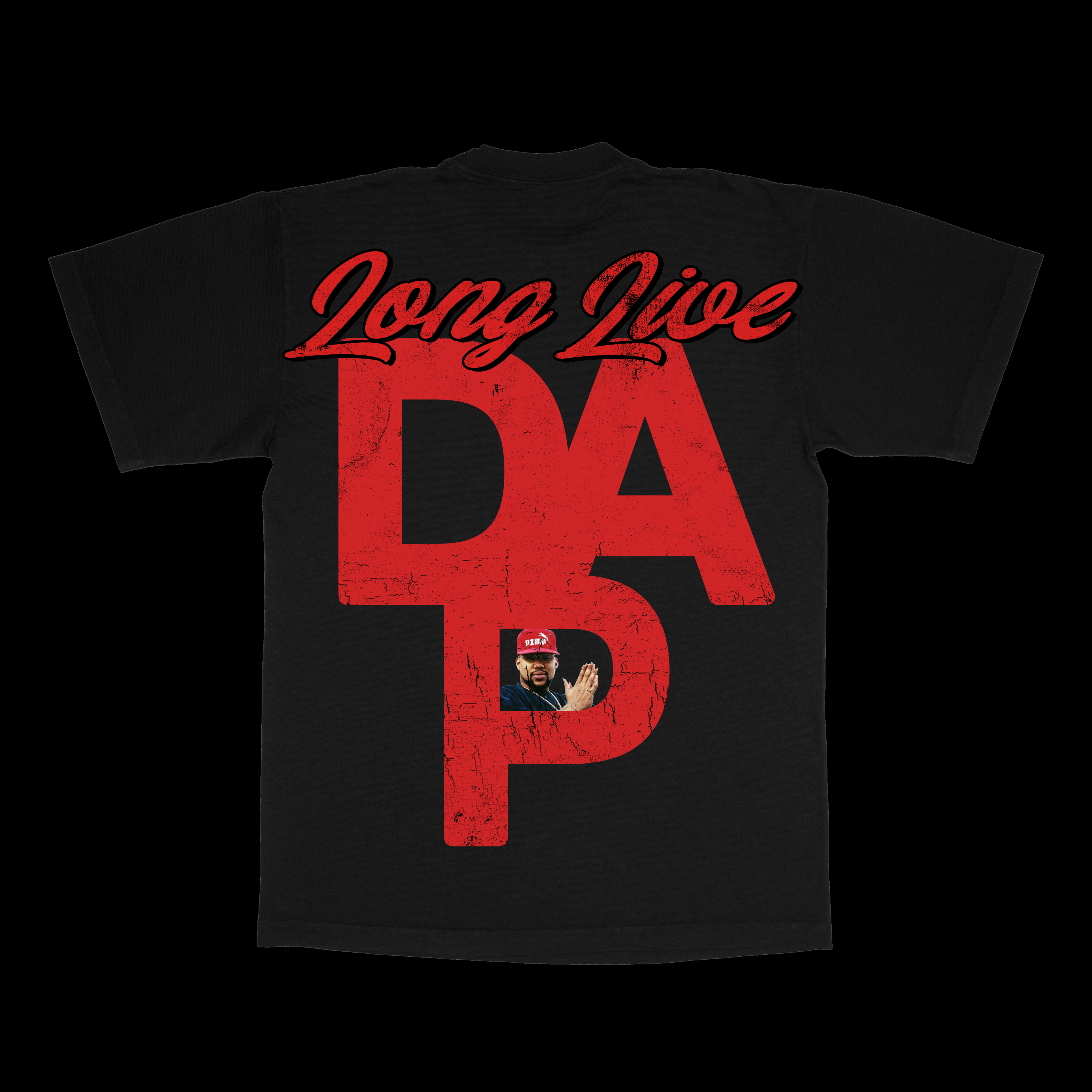 LONG LIVE DA P BLACK TEE