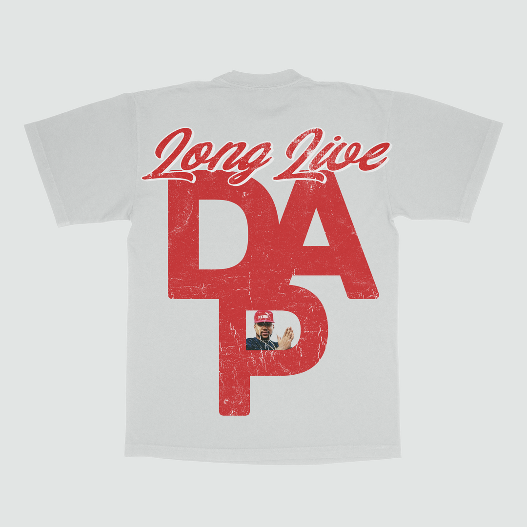 LONG LIVE DA P PLATINUM TEE
